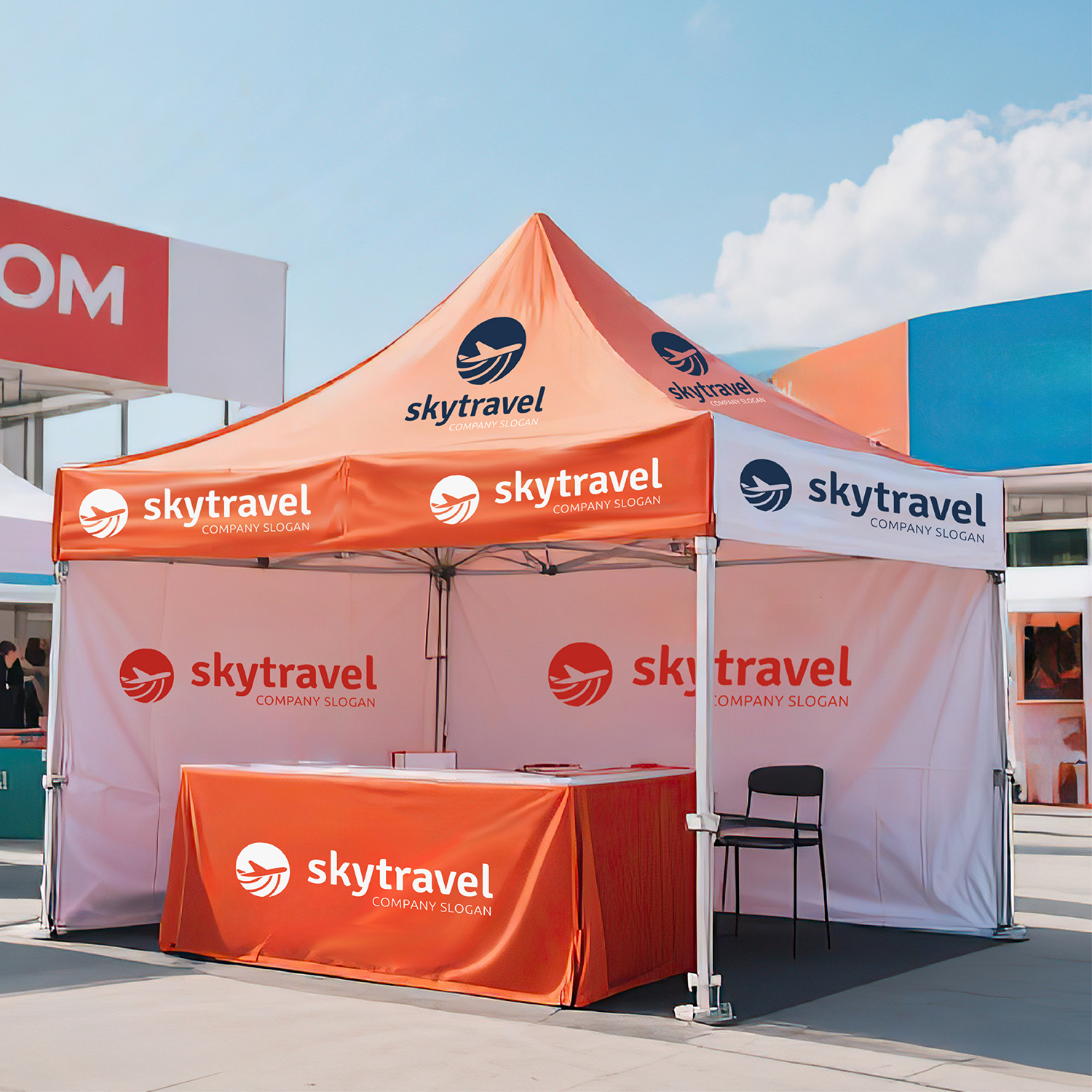 Windproof Trade Show Tent