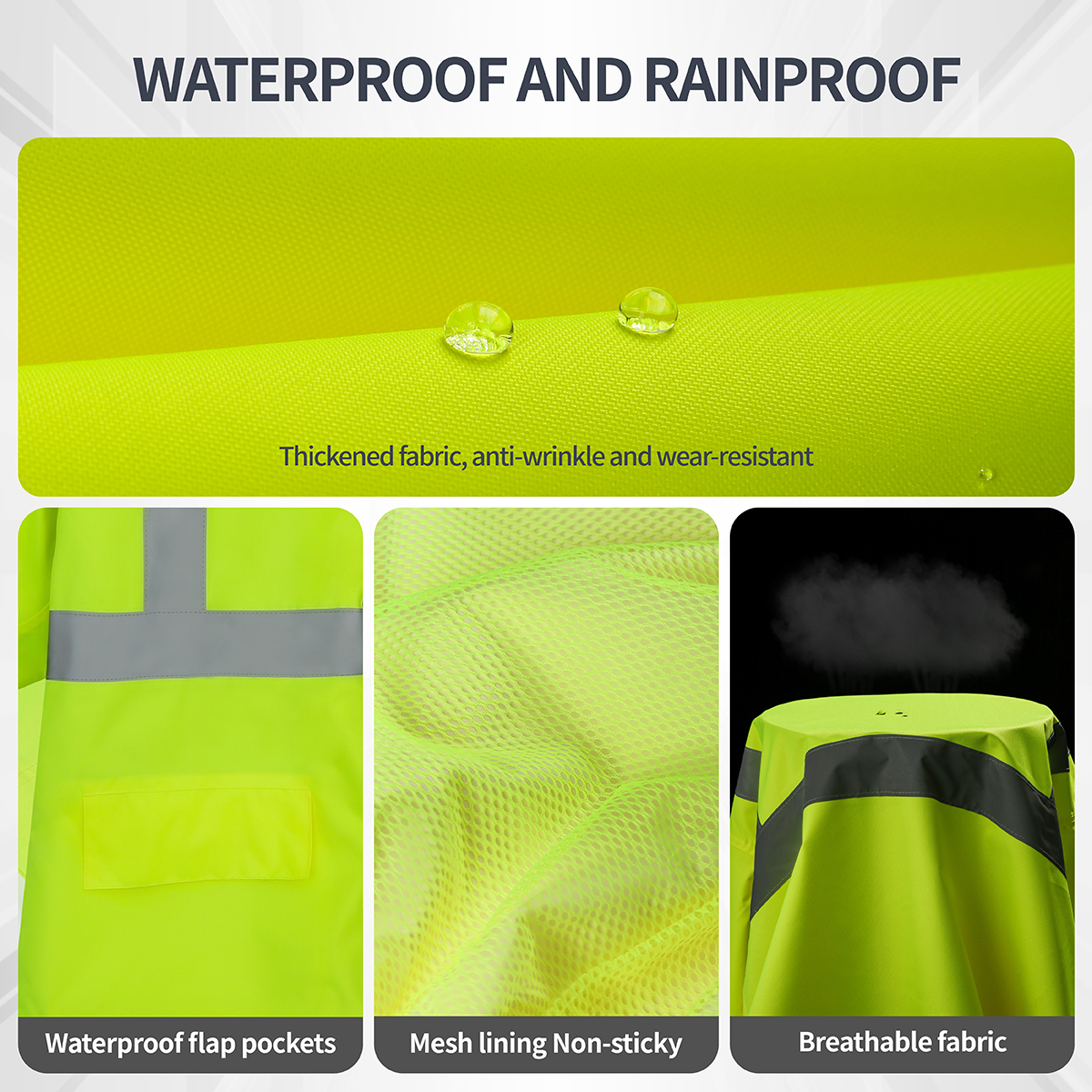 Hiking cycling raincoat