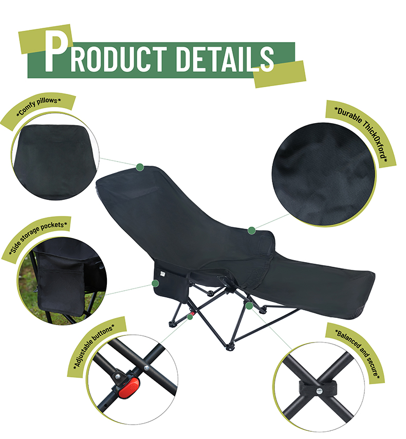 Foldable camping chair
