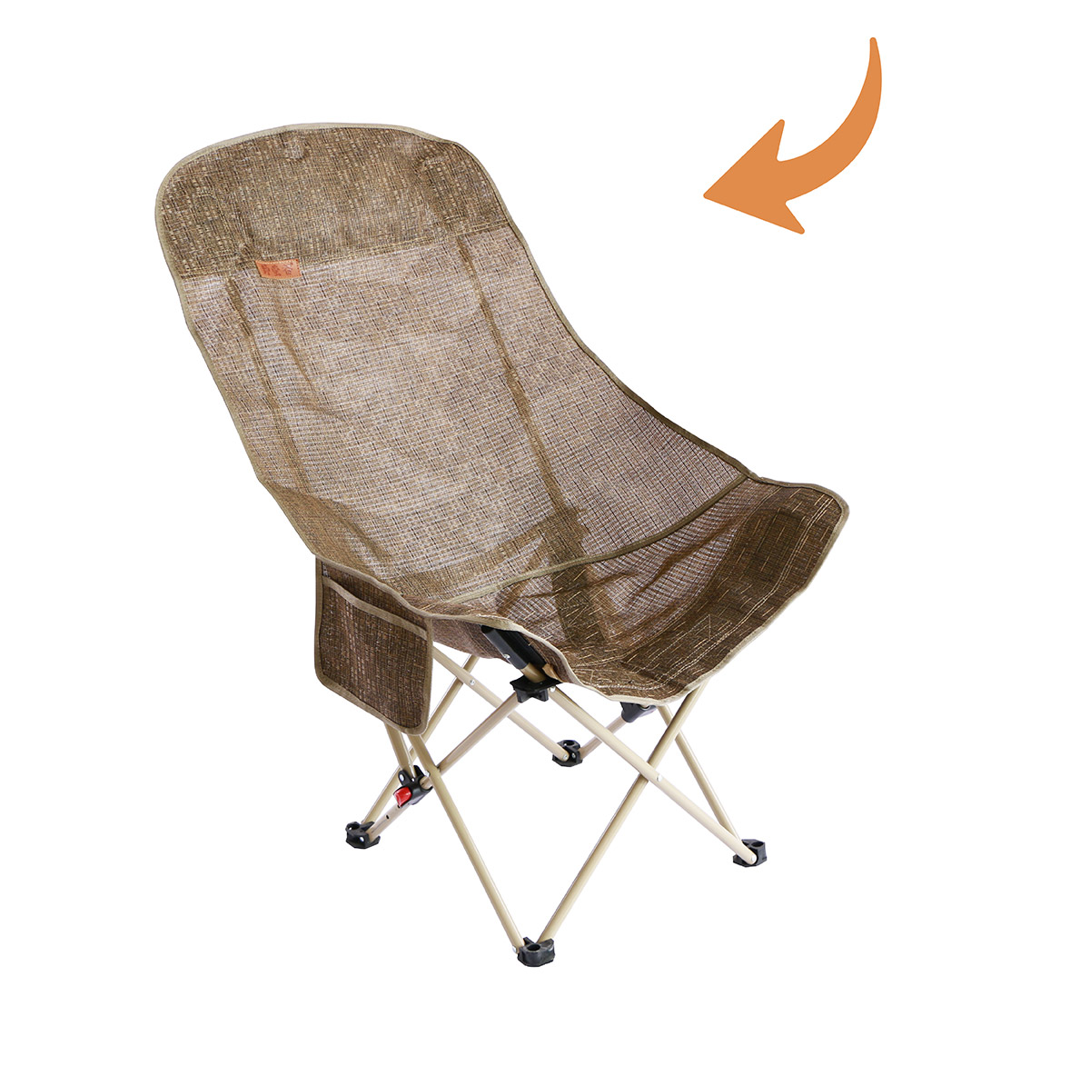 Teslin Mesh Camping Chair