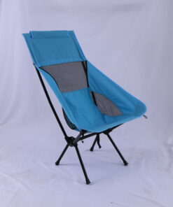 Outdoor chair blue color