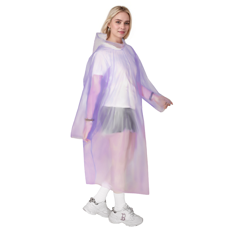5PC Waterproof Camping Hiking Disposable Raincoat - Image 2