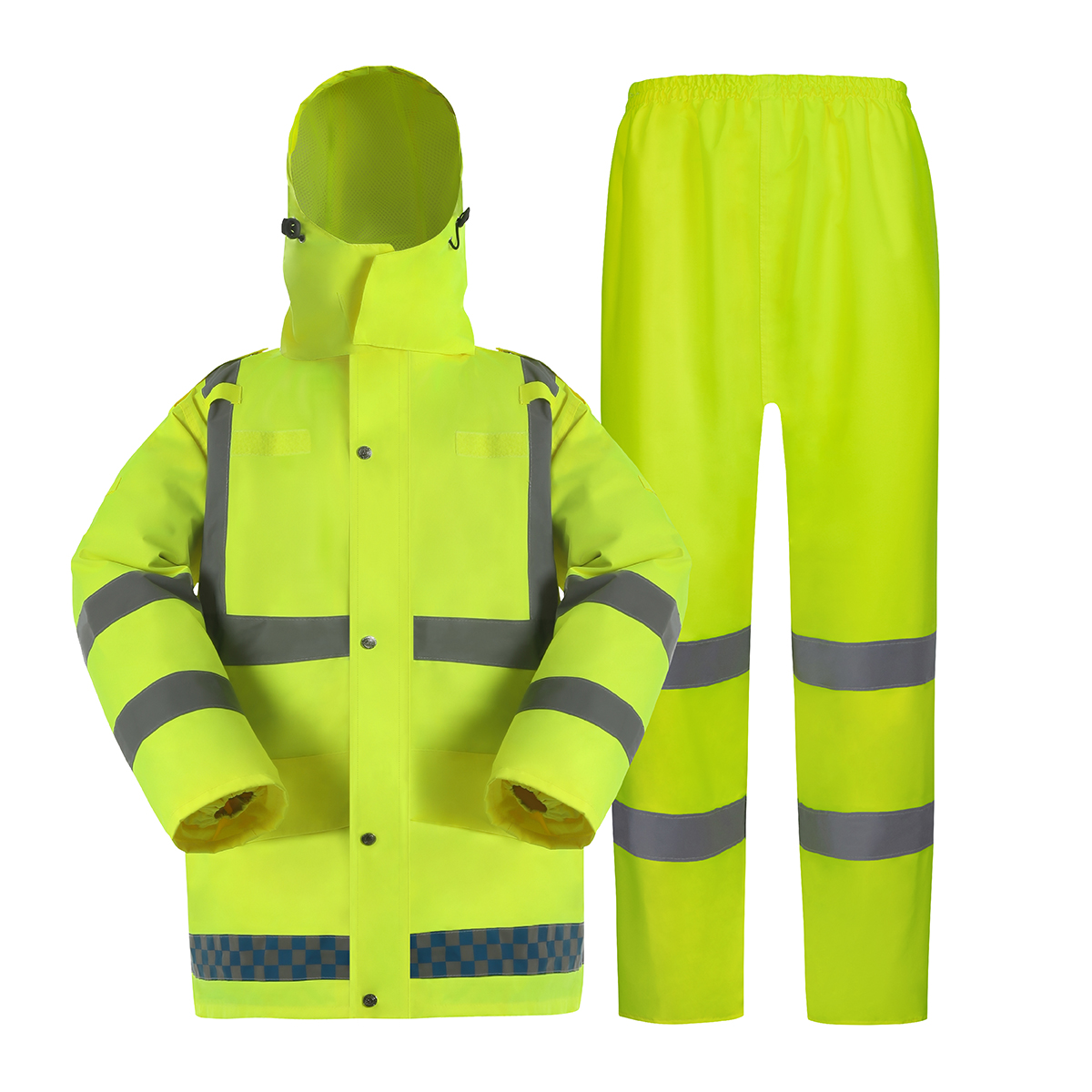 Thick Reflective Raincoat