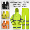 Thick Reflective Raincoat