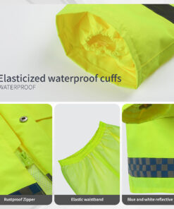 Thick Reflective Raincoat