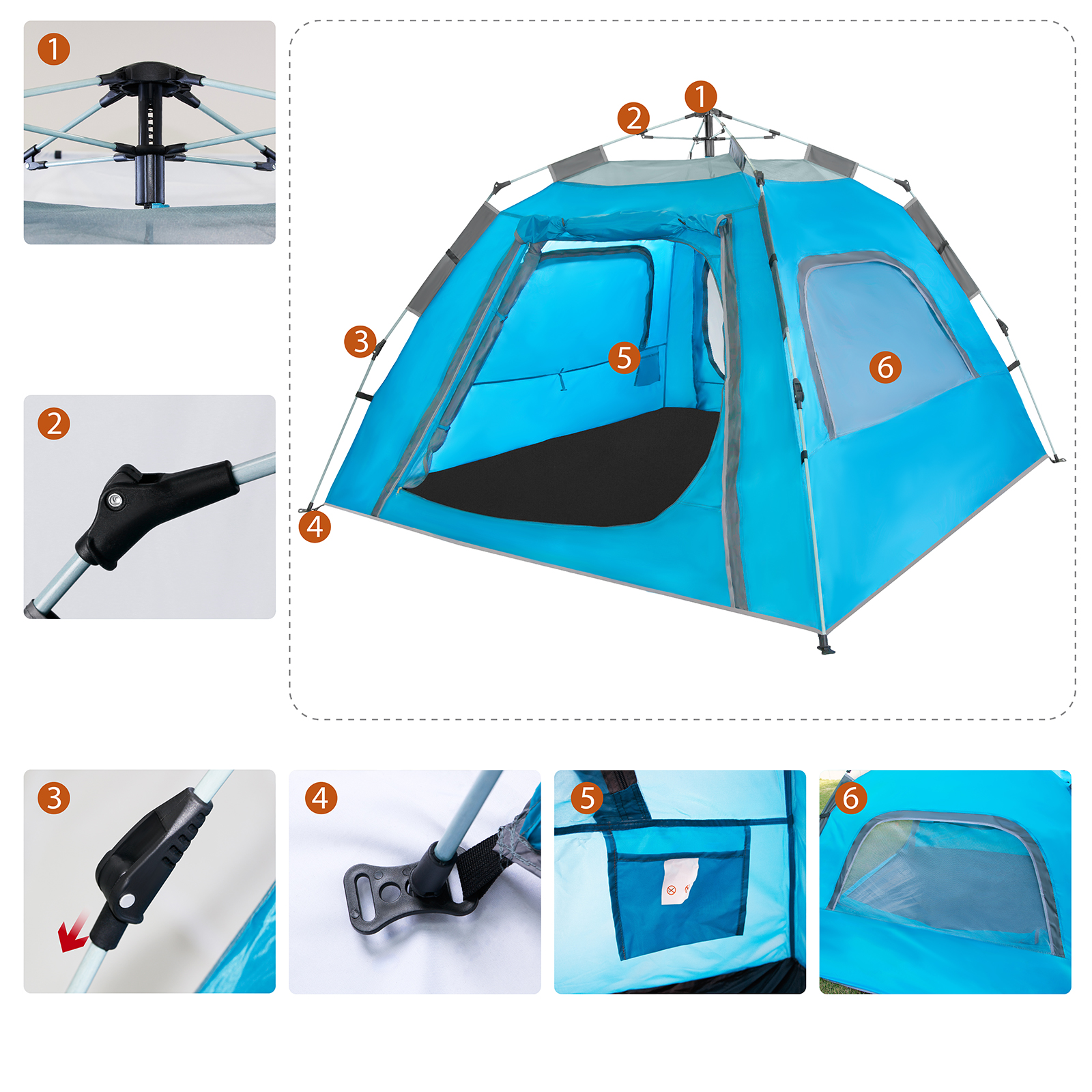 Two Doors Camping Tent
