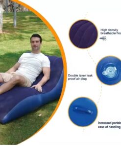 PVC Flocked Inflatable Sofa