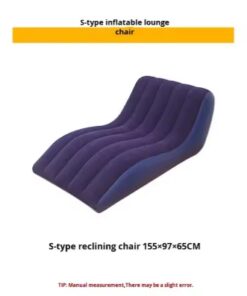 PVC Flocked Inflatable Sofa
