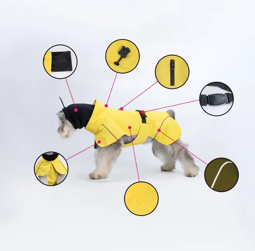Pet Dog Raincoat