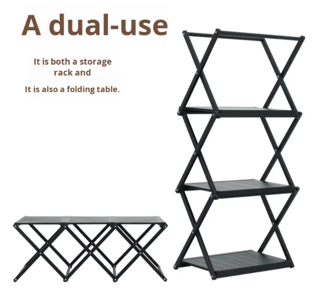Aluminum Alloy Picnic Storage Rack