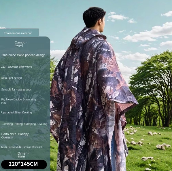Hiking Mountain Climbing Raincoat