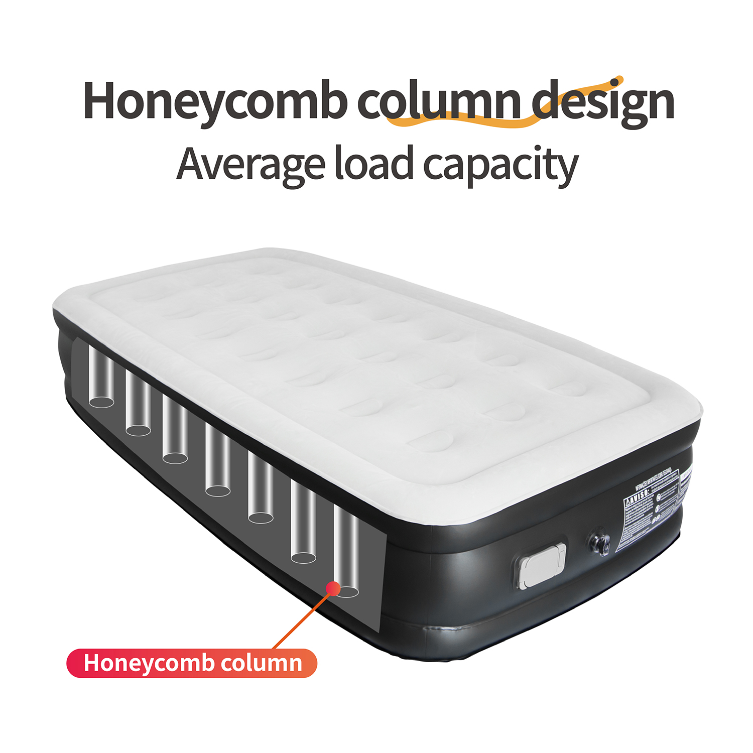 Air mattress black