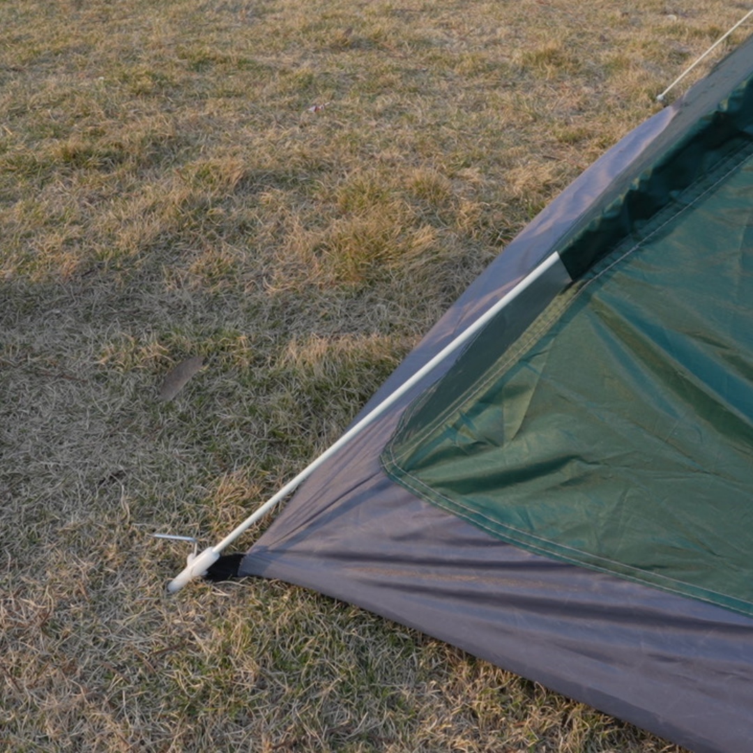 green outdoor tent
