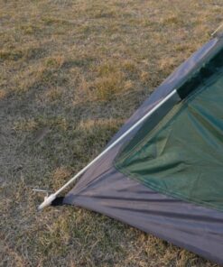green outdoor tent