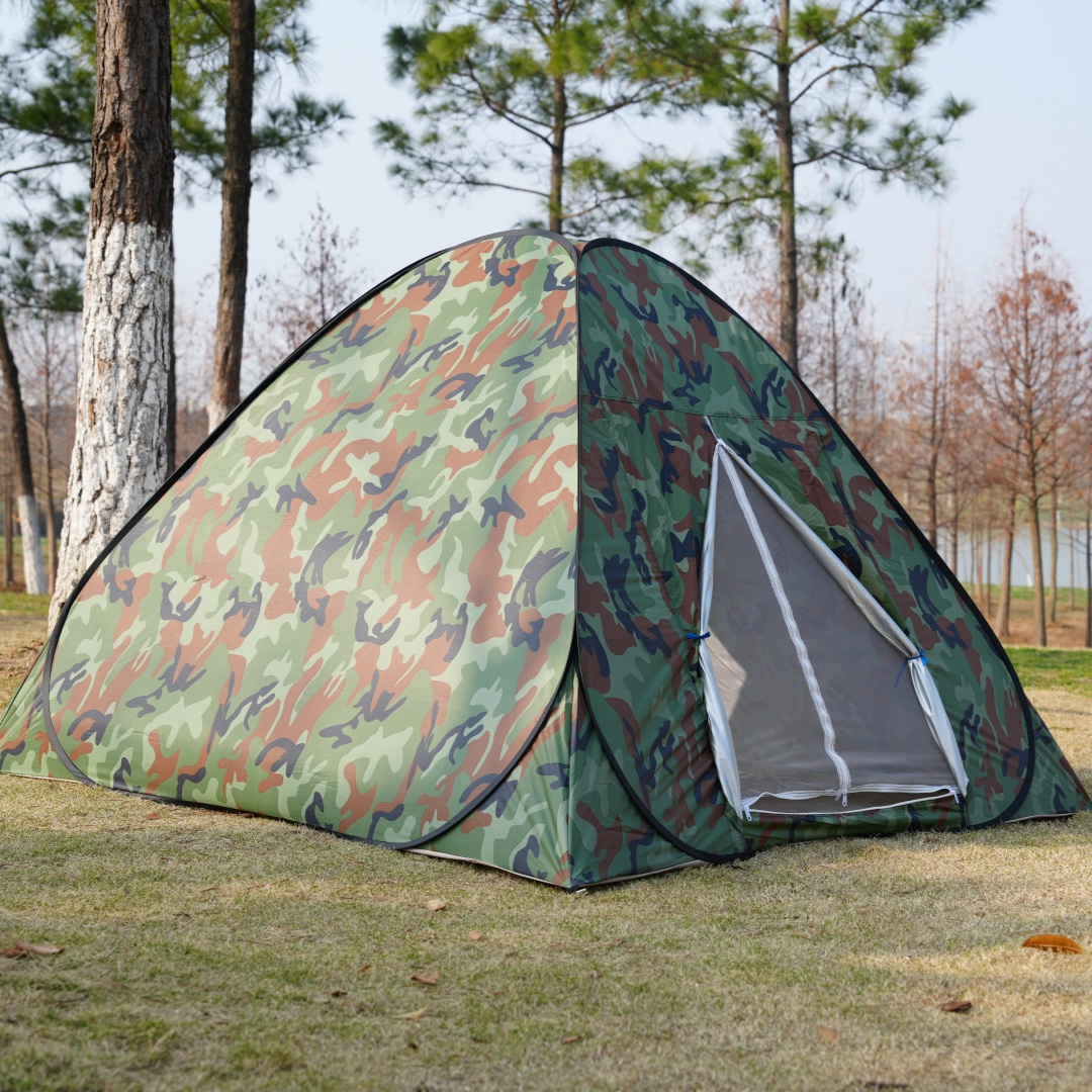 Camouflage tent