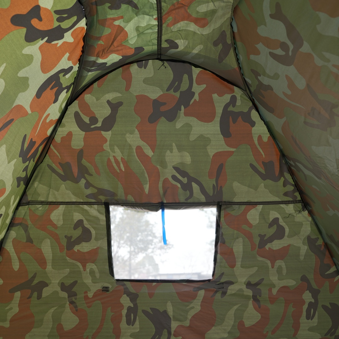 Camouflage tent