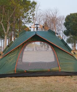 green outdoor tent