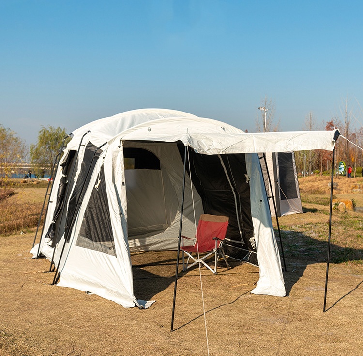 Permanent Oxford Two Rooms Outdoor Tent - Image 2