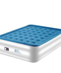 Blue air bed