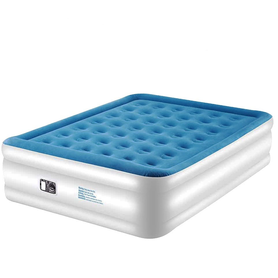 Blue air bed