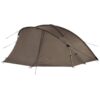 Brown camping tent