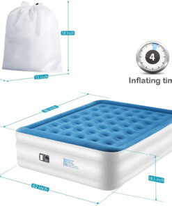Blue air bed