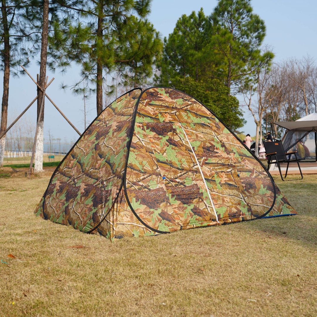Camouflage tent