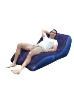 PVC Flocked Inflatable Sofa