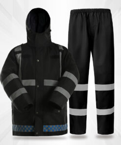 Thick Reflective Raincoat