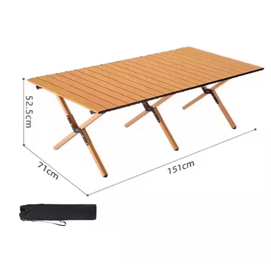 Outdoor Eggroll Folding Table