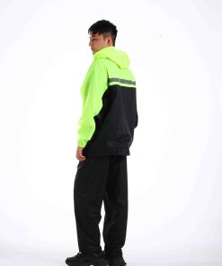 Motorcycle Riding Raincoat Separate Set Adults