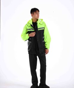 Motorcycle Riding Raincoat Separate Set Adults