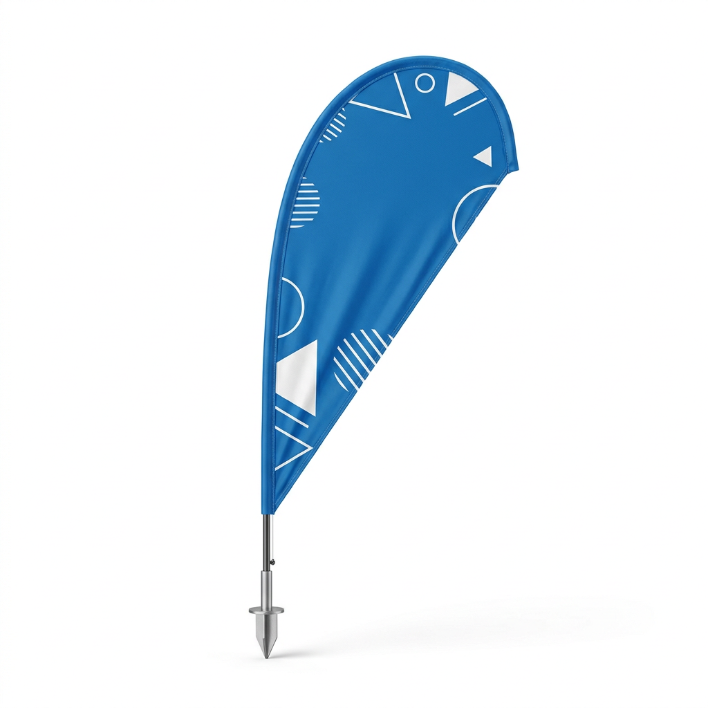 Double-Sided Swooper Flag