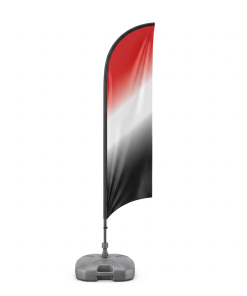 Double-Sided Swooper Flag