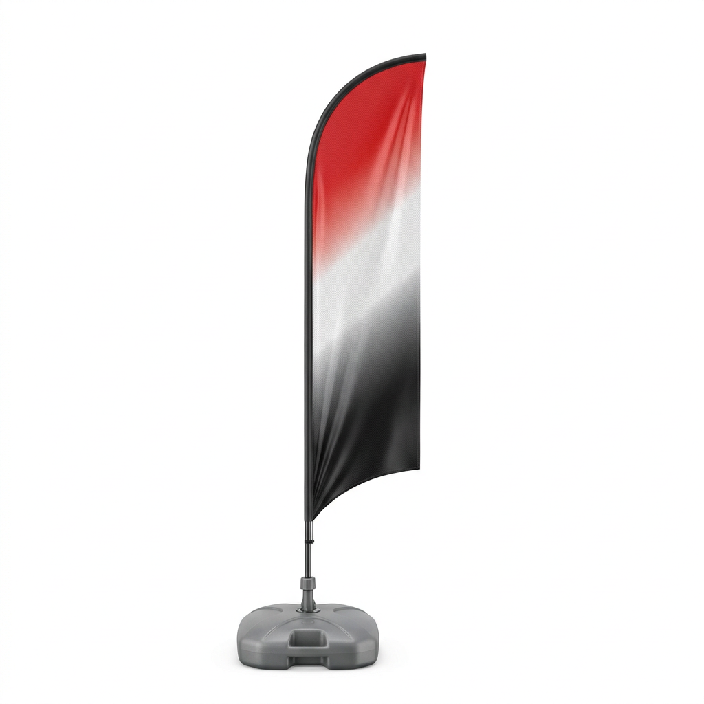 Double-Sided Swooper Flag