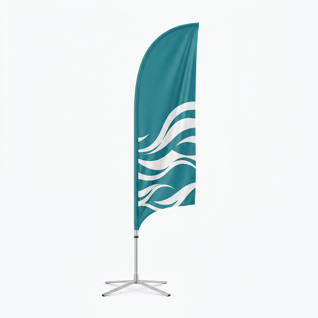 Double-Sided Swooper Flag
