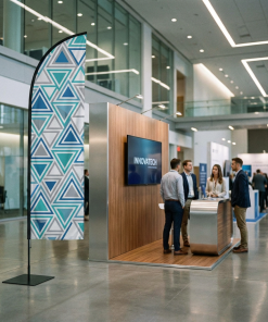 Beach Marketing Teardrop Flag