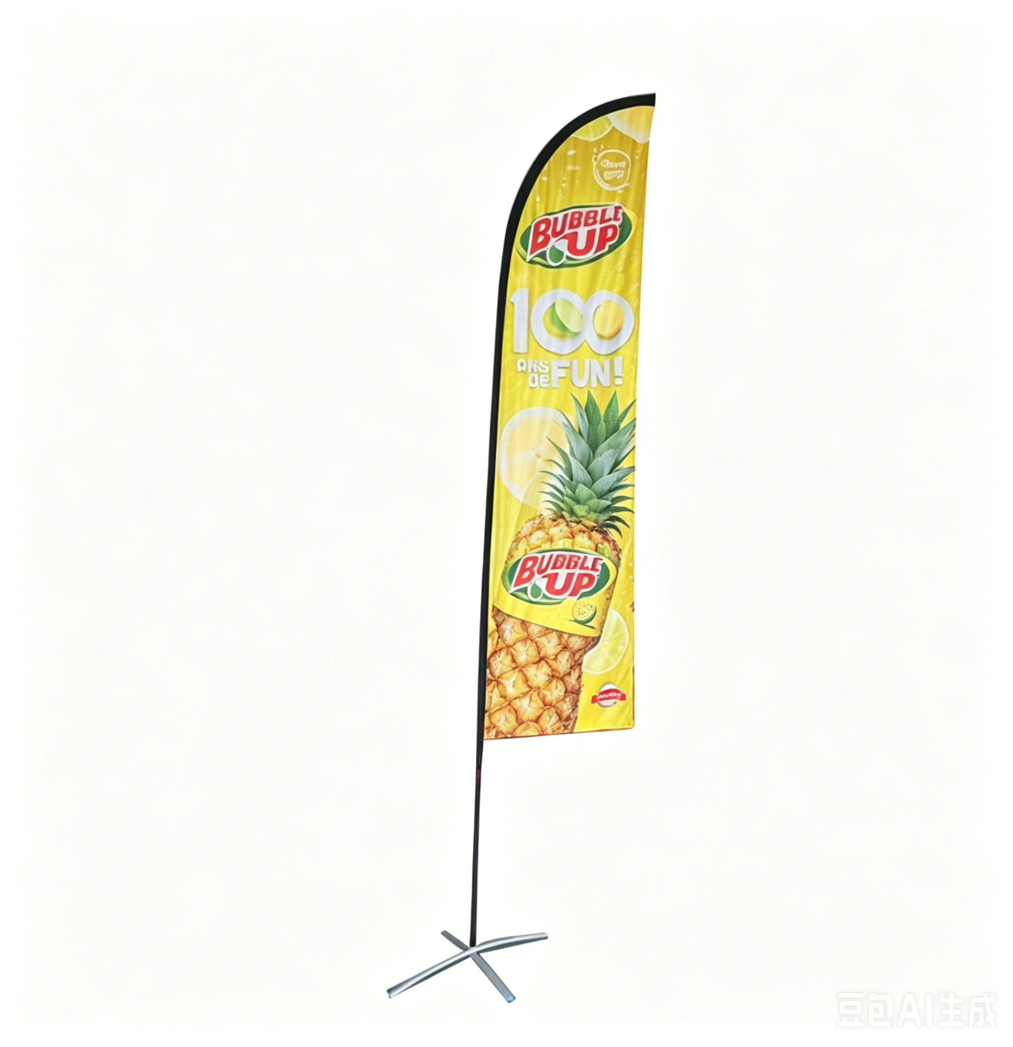 Double-Sided Swooper Flag