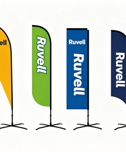 Factory Custom Logo Outdoor Flag Banner