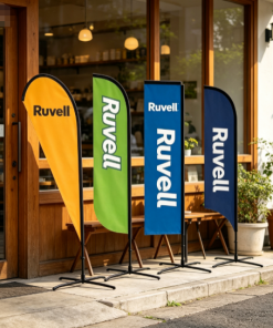 Factory Custom Logo Outdoor Flag Banner
