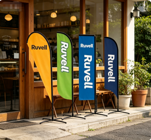 Factory Custom Logo Outdoor Flag Banner