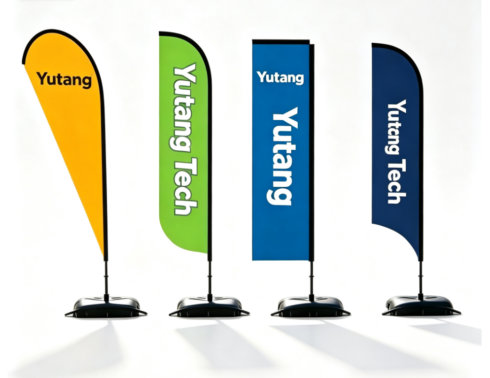 Custom Logo Waterproof Outdoor Flag Banner