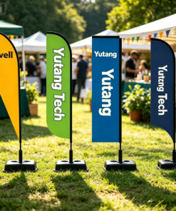 Custom Logo Waterproof Outdoor Flag Banner