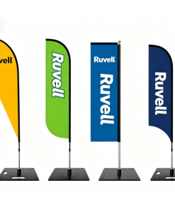 High Quality Outdoor Custom Logo Advertising Flag