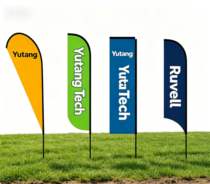 Advertising Waterproof Custom Logo Outdoor Flag - Image 4