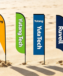 Factory Supply Custom Logo Outdoor Display Flag