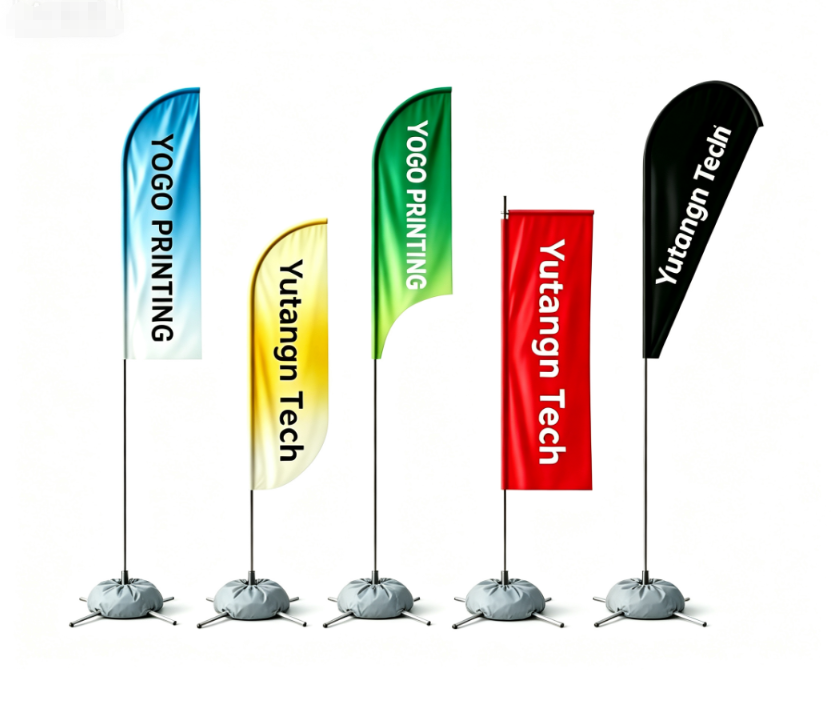 Outdoor Waterproof Custom Logo Flag