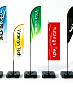 Durable Waterproof Outdoor Custom Logo Advertising Flag