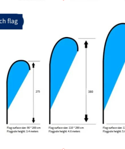 Factory Direct Supply Custom Logo Outdoor Display Flag